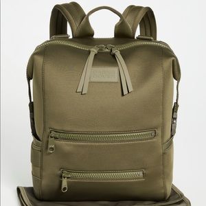 Dante Dover Indi Diaper Bag Backpack, Large Dark Moss
